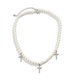 thumbnail image 1 of Hiphop Cross Pendant Necklace Simple Choker Pearl Chain Collar Neck Chain Fashion Clavicle Chain Necklace Party Jewelry, 1 of 4