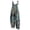 29#Mint Green, variant on Women Floral Printed Adjustable Strap Denim Bib Overall Wide Leg Casual Baggy Overalls Jumpsuit