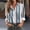 Navy A2, variant on YHAJDS Blouse for Women Striped Button Roll Collar Long Sleeve Loose Casual Spring Summer Top