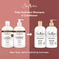 thumbnail image 6 of Sheamoisture 100% Virgin Coconut Oil Daily Hydration Shampoo & Conditioner | 13 Fl. Oz. Each, 6 of 8