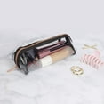 thumbnail image 5 of Tartan + Twine Basics Rose Gold Zipper Clear Pencil Case, 5 of 5
