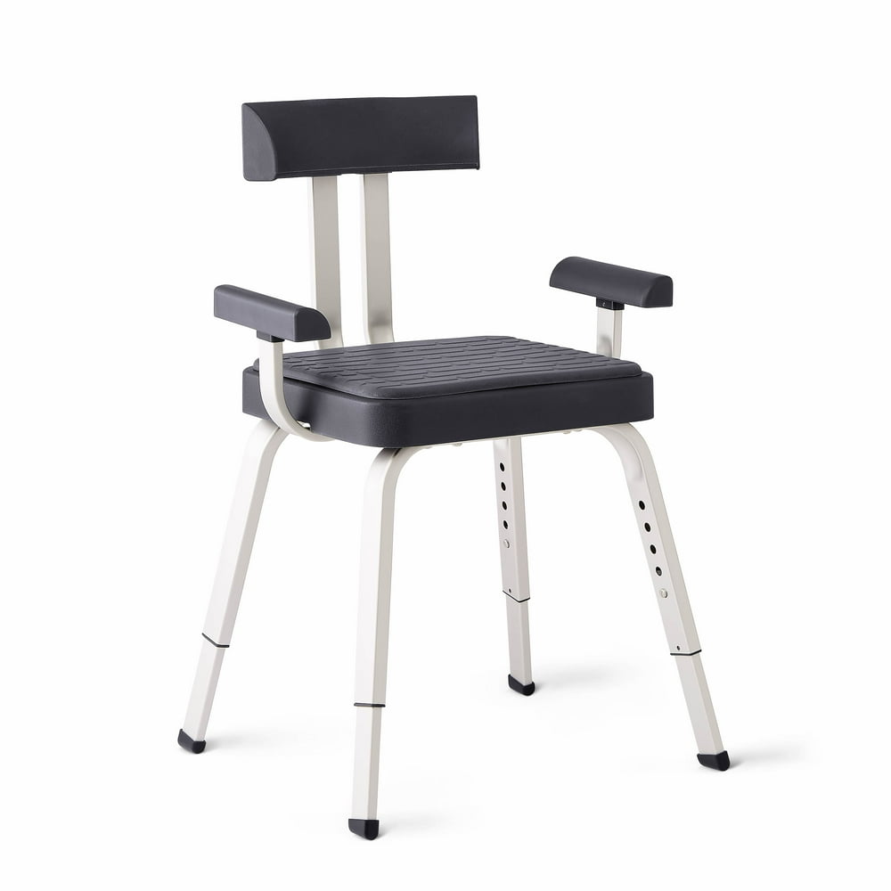 Medline Momentum Premium Shower Chair, with Microban Antimicrobial