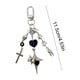 thumbnail image 3 of Cadena para teléfono móvil con cuentas de Halloween oscuras, colgante estilo punk, llavero, bolso, cadena Cubbon, 3 of 5