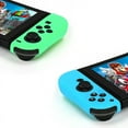 thumbnail image 5 of FIEWESEY Case for Nintendo Switch - Silicone Joy Con Case for Nintendo Switch & Switch OLED - Protective Switch Controller Case Cover - Blue+Green, 5 of 6
