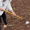 thumbnail image 3 of Farm Tools Hoes Triangle Small Tip Hoe Agricultural Land Turning Loose Soil Hoe Hand Plow/Manual Plough Rake Hoe Garden Tools M, 3 of 6