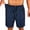 Navy, variant on TKKCS Mens Mesh Athletic Running Shorts with Zipper Pockets- Quick Dry Elastic Drawstring Waist Moisture Wicking Relaxed Fit Breathable Workout Gym Shorts Navy Size 2XL