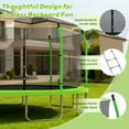 thumbnail image 2 of 16FT Heavy-Duty Outdoor Trampoline with Ladder & Enclosure Net for Backyard, 2 of 7