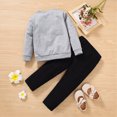 thumbnail image 3 of HCNTES Girls Clothes 12M 24M 1T 2T 3T 4T 5T 6T Girls Long Sleeved Cute Cartoon Tops Blouse Leopard Print Pants Trousers Outfits Set 2Pcs Pretty Clothing Sets Gift for Baby Fall Winter, 3 of 7