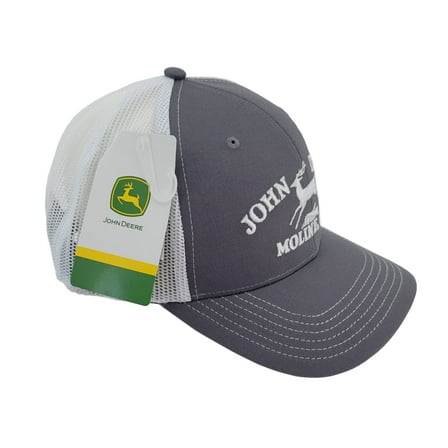 John Deere Moline 112 White Mesh Back Hat/Cap - LP82940