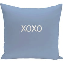 Simply Daisy 16" x 16" XOXO Word Print Pillow