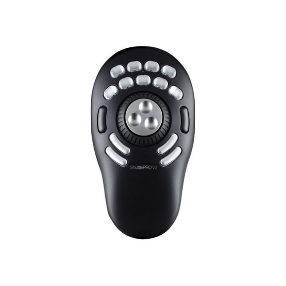 Contour ShuttlePRO V.2 - Shuttle wheel - 15 buttons - wired - black