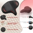 thumbnail image 4 of BUCKLOS Extra Wide Bike Seat Cushion, Memory Foam Padded Exercise Bike Seat Cover for Peloton Stationary Bikes, Waterproof Universal Comfort Bicycle Saddle for Women & Men, 4 of 7