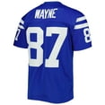 thumbnail image 3 of Men's Mitchell & Ness Reggie Wayne Royal Indianapolis Colts Legacy Replica Jersey, 3 of 3