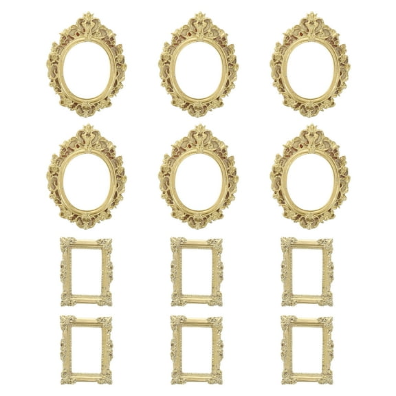 12 Pcs Souvenir Decorations Home Theater Adapter Photo Frame