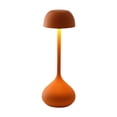 thumbnail image 1 of Lámpara de mesa Salvador Lámpara de escritorio de metal Portátil con interruptor táctil recargable Naranja 11 cm x 30 cm, 1 of 10