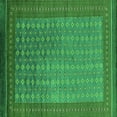 thumbnail image 1 of Ahgly Company Indoor Square Oriental Green Industrial Area Rugs, 7' Square, 1 of 4