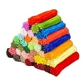 thumbnail image 2 of Tira esponjosa de raíz de cabello con cifrado de barra giratoria, material para ramo de bricolaje para niños hecho a mano, 2 of 3