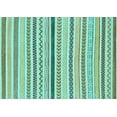 thumbnail image 1 of Ahgly Company Machine Washable Indoor Rectangle Abstract Light Blue Modern Area Rugs, 2' x 4', 1 of 4