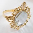 thumbnail image 3 of ZiDeTang 60pcs Rhinestone Metal Napkin Ring Acrylic Napkin Holder, 3 of 4