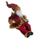 thumbnail image 1 of Muñeco de Papá Noel de peluche tradicional, muñeco de nieve coleccionable, árbol de Navidad oro rojo, 1 of 9