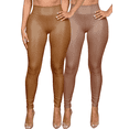 thumbnail image 1 of Set De Dos Leggins Moda Elegante Casual Mujer Vinipiel, 1 of 5