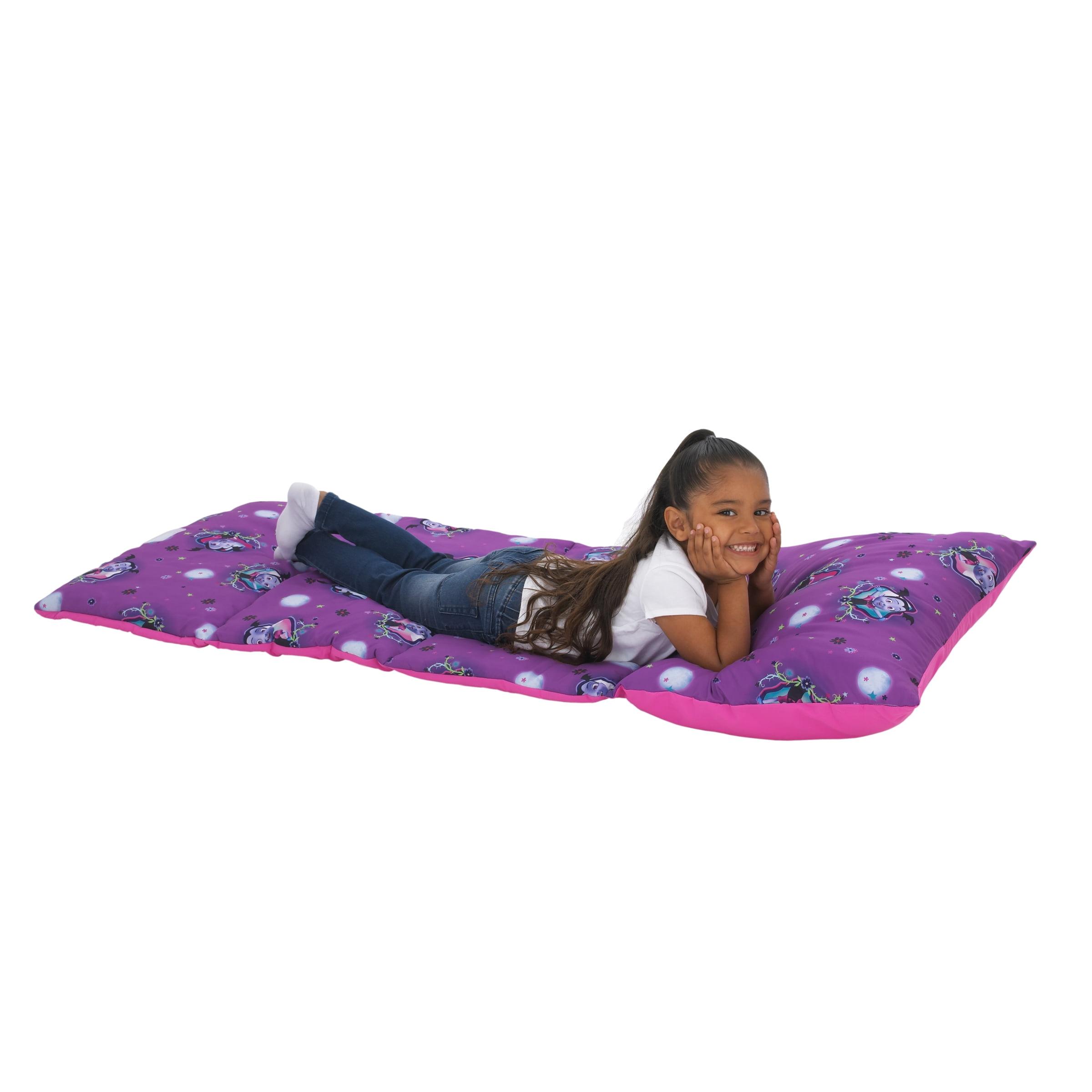 Disney Vampirina - Purple and Pink Deluxe Easy Fold Toddler Nap Mat