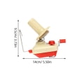 thumbnail image 2 of Amosfun Durable Beige Handheld Ball Winder with Folding Yarn Guide for Easy Storage, 2 of 7