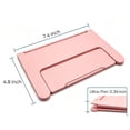thumbnail image 2 of Mahjong Card Holder for Table, Under Mat Slide in Stand Angled Viewing Rack Foldable 3D Printed Space Saving Accessory for American Mahjong Mat, 2 of 5