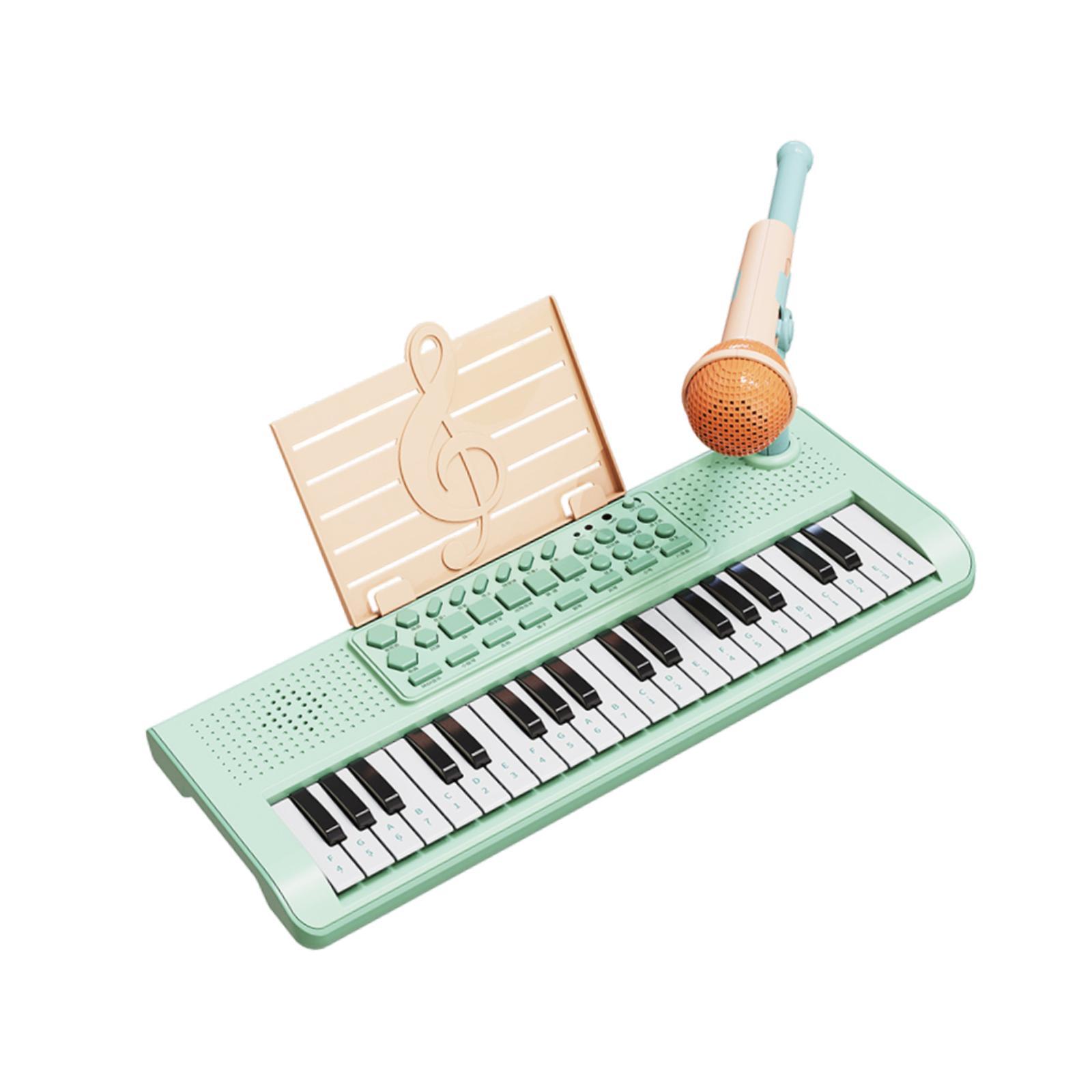 Music Keyboard Piano Educational Instrument Portable Piano Keyboard Learning USB Powered for Home