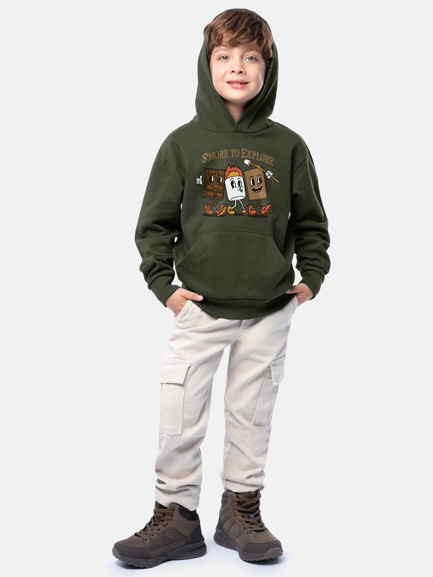 Ozark Trail Boy's Graphic Hoodie, Sizes 4-18