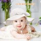 thumbnail image 2 of Baby Girl Sun Hat Summer Foldable Beach Hats with UPF50+ Sun Protection Wide Brim Toddler Bucket Hat Cap, 2 of 5