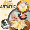 thumbnail image 3 of Stainless Steel Carving Knife Triangular Shape Cutting Fruit Vegetable Pumpkin Carving Tool, 3 of 5
