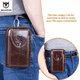 thumbnail image 3 of Bolso De La Cintura De Hombre Cuero Genuino Para Celular, 3 of 3