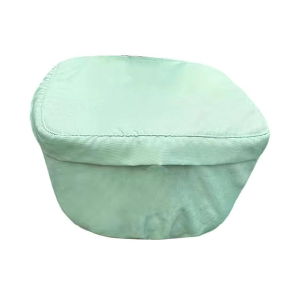Funda protectora de nailon para cesta de bicicleta eléctrica, accesorio para entrega de comida en camping. verde