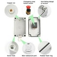thumbnail image 2 of MYG Estop Switches with Box e-Stop Box Emergency Stop Push Button Switch With Box, 2 of 9
