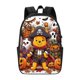 thumbnail image 4 of Mochila de viaje para portátil con diseño de Winnie The Pooh Light Flight, antirrobo con puerto de carga USB, mochila universitaria, gran capacidad para el trabajo, color negro, 17 pulgadas, 4 of 8