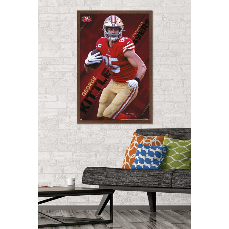 NFL SAN FRANCISCO 49ERS - GEORGE KITTLE POSTER (22 X 34)