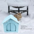 thumbnail image 3 of Grande Maison pour Chat Extérieure Imperméable avec Abri Isolé pour l'Hiver, Maison pour Animaux Fermée Résistante aux Intempéries pour Voyage, Activités et Confort, 3 of 7