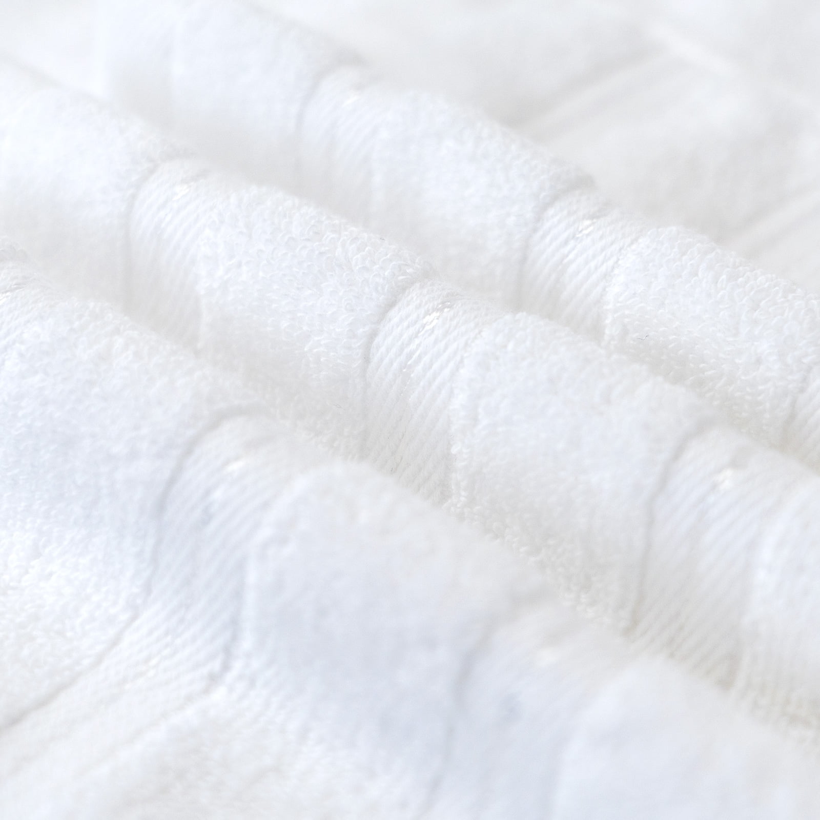 Hitime Bath Towel Sets of 6 Pieces, 2 Bath Towels 2 Hand Towels 2 Washcloths, 100% Cotton Highly Absorbent Towels for Bathroom, Gym, Hotel