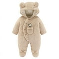 thumbnail image 2 of Vêtements d'Automne et d'Hiver pour Bébé, Barboteuse en Coton, 2 of 5
