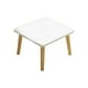 thumbnail image 2 of Muebles de oficina para el hogar, mesa cuadrada de madera, mesa de balcón, mesa de té pequeña, mesa de centro concisa para dormitorio, mesa baja mini de pie, mesa cuadrada de madera, 2 of 6