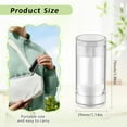 thumbnail image 2 of Clear Plastic Deodorant Containers 10 Pcs 20ml Empty Twist Up Refillable Tube (1.2"x2.5" ), 2 of 7