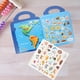 thumbnail image 3 of 2 juegos de libros de pegatinas con mapas para niños pequeños, libro de pegatinas DIY, libro de pegatinas para niños, juguetes para niños pequeños, 3 of 7