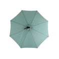 thumbnail image 6 of 10ft Solar LED Offset Market Umbrella / Hand-Crank Lift for Easy Adjustment, 6 of 6