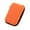 Orange, variant on tzyudk Blue Mini Zipper Hard Leather Earphone Storage Bag Earphone Pouch Box Affordable Useful Eva