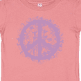 thumbnail image 4 of Inktastic Purple Peace Girls Baby T-Shirt, 4 of 5