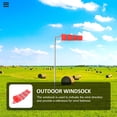 thumbnail image 3 of KAKOWELY Hanging Reflective Windsock Outdoor Windsock Wind Direction Measurement Bag,23.62"X7.09"X3.94", 3 of 5