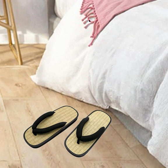 freneci Japanese Clogs Anti Slip Indoor Outdoor Shoes for Men Women Traditional Geta 29cm for 42 43