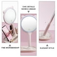thumbnail image 3 of 1pc LED Makeup Double Sided Mirror Travel Portable Touch Screen Lighted Mirror, 3 of 8