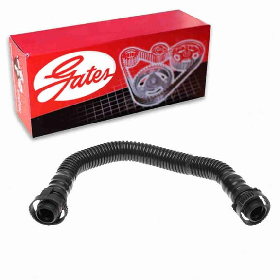 Gates PCV Valve To Intake Engine Crankcase Breather Hose compatible with Audi A4 Quattro 2.0L L4 2005-2009